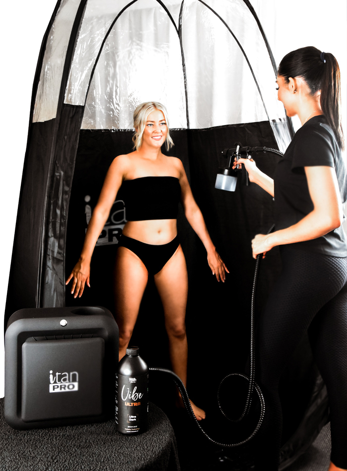 SPRAY TANNING EQUIPMENT AND SOLUTIONS
